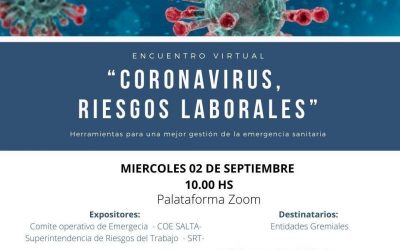 CORONAVIRUS, RIESGOS LABORALES
