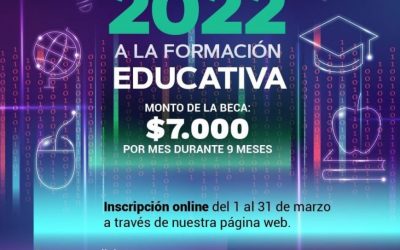 BECAS ESTÍMULO A LA FORMACIÓN EDUCATIVA 2022